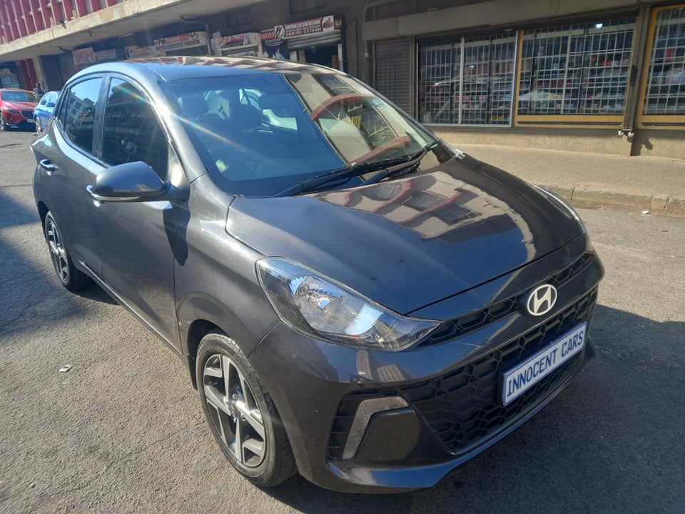 2023 HYUNDAI i10 GRAND SEDAN 1.4 PETROL, AUTOMATIC, GREY COLOR