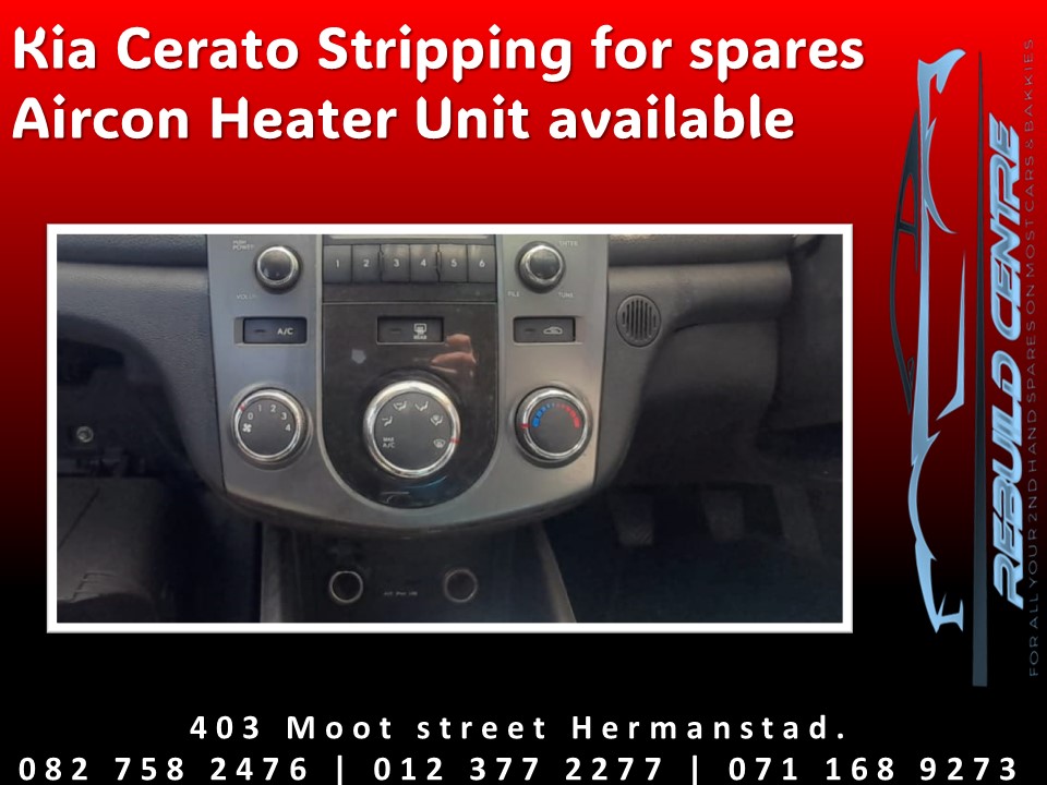 Kia Cerato Heater Control available for sale. - Private Seller