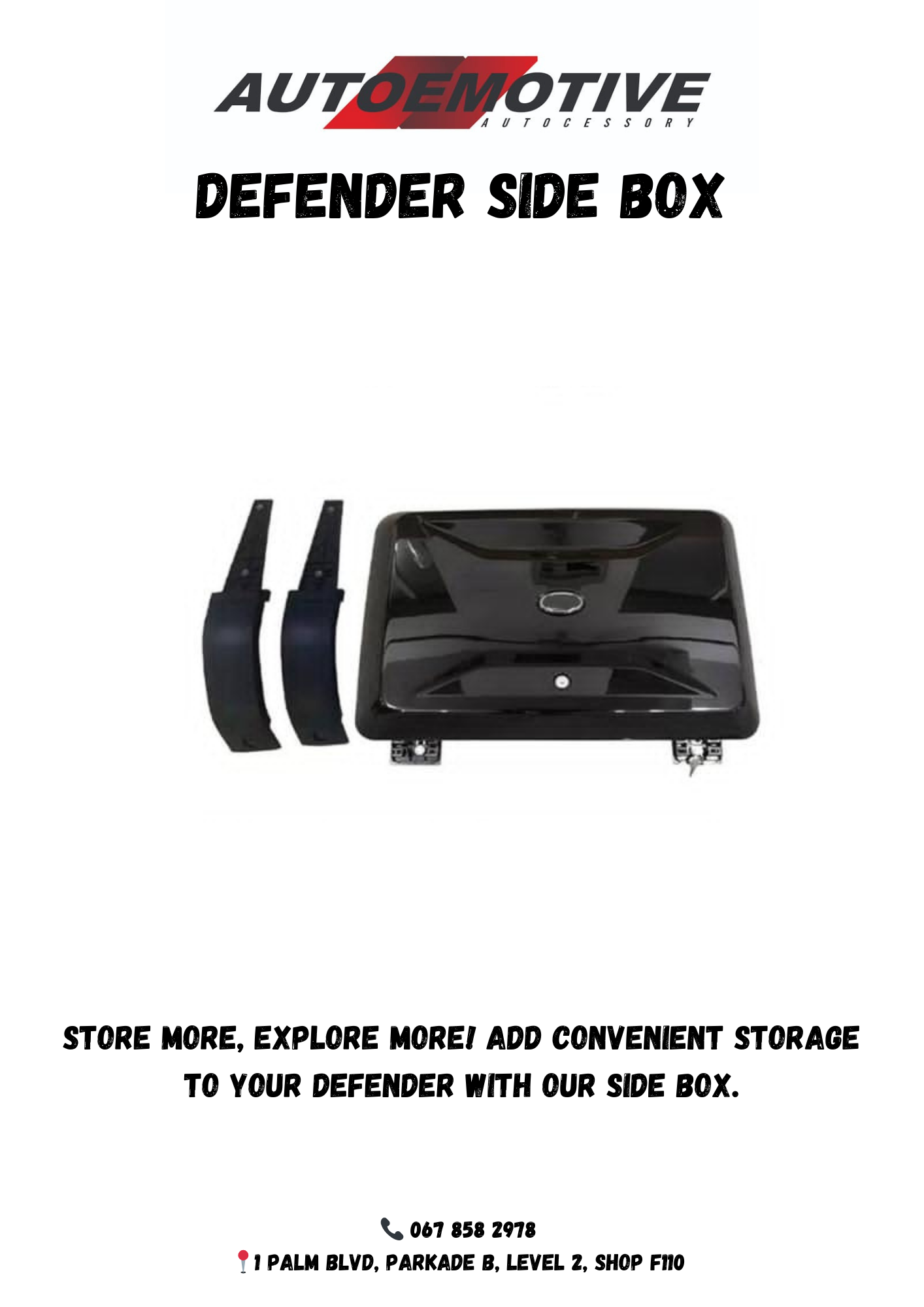 LAND ROVER DEFENDER SIDE BOX - Private Seller
