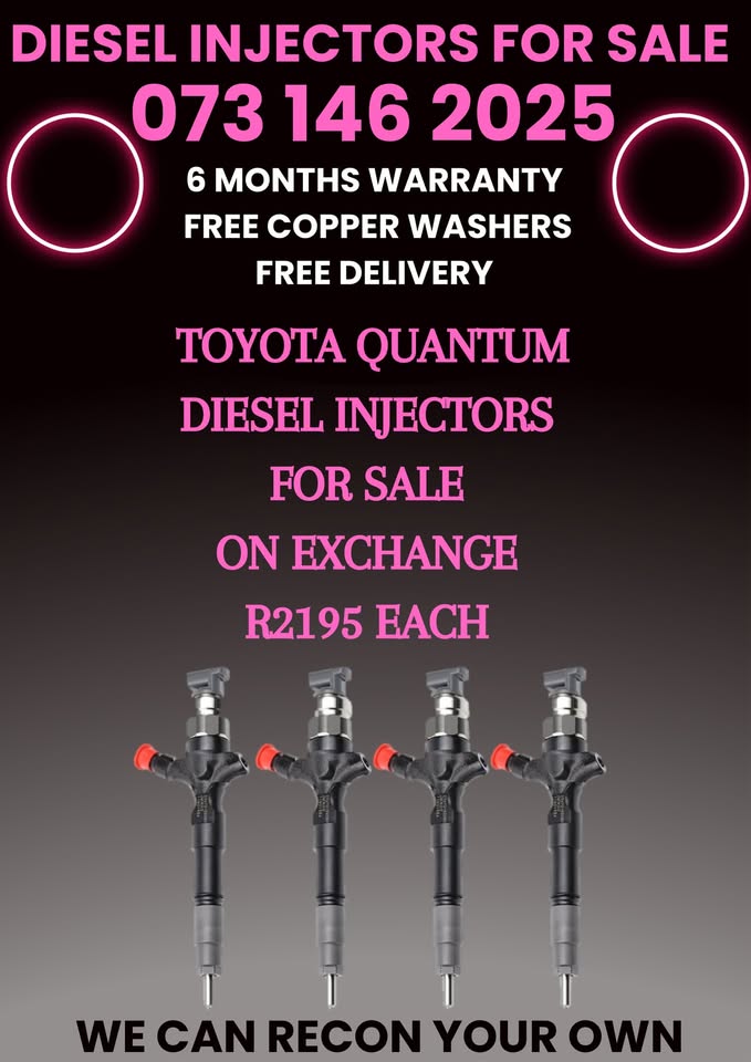 Toyota diesel injectors for sale or to recon - Private Seller