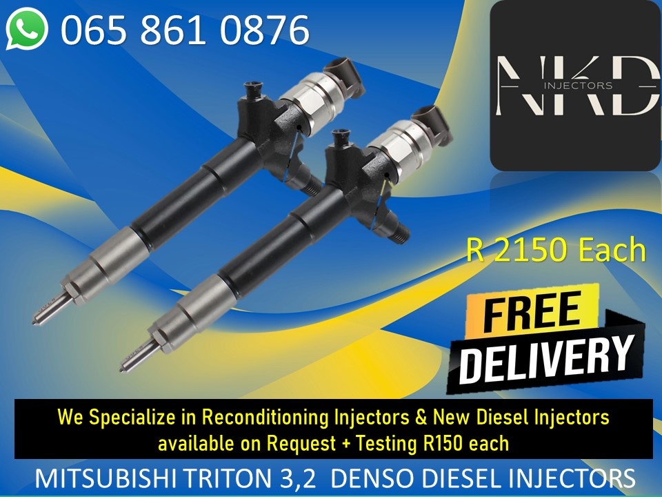 DIESEL INJECTORS FOR SALE OR RECON FOR MITSUBISHI TRITON - Private Seller DIESEL INJECTORS FOR SALE OR RECON FOR MITSUBISHI TRITON - Private Seller