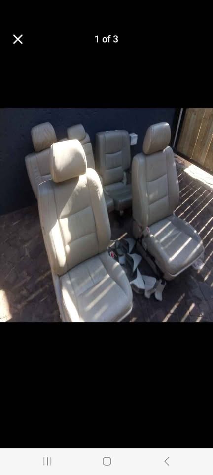 Toyota Prado 120 series seats - Private Seller Toyota Prado 120 series seats - Private Seller