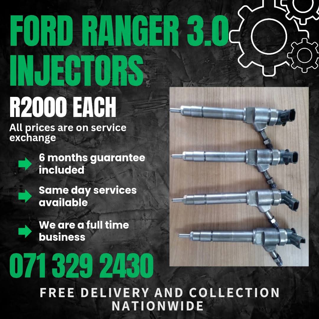 FORD RANGER 3.0 INJECTORS FOR SALE WITH WARRANTY - Private Seller FORD RANGER 3.0 INJECTORS FOR SALE WITH WARRANTY - Private Seller