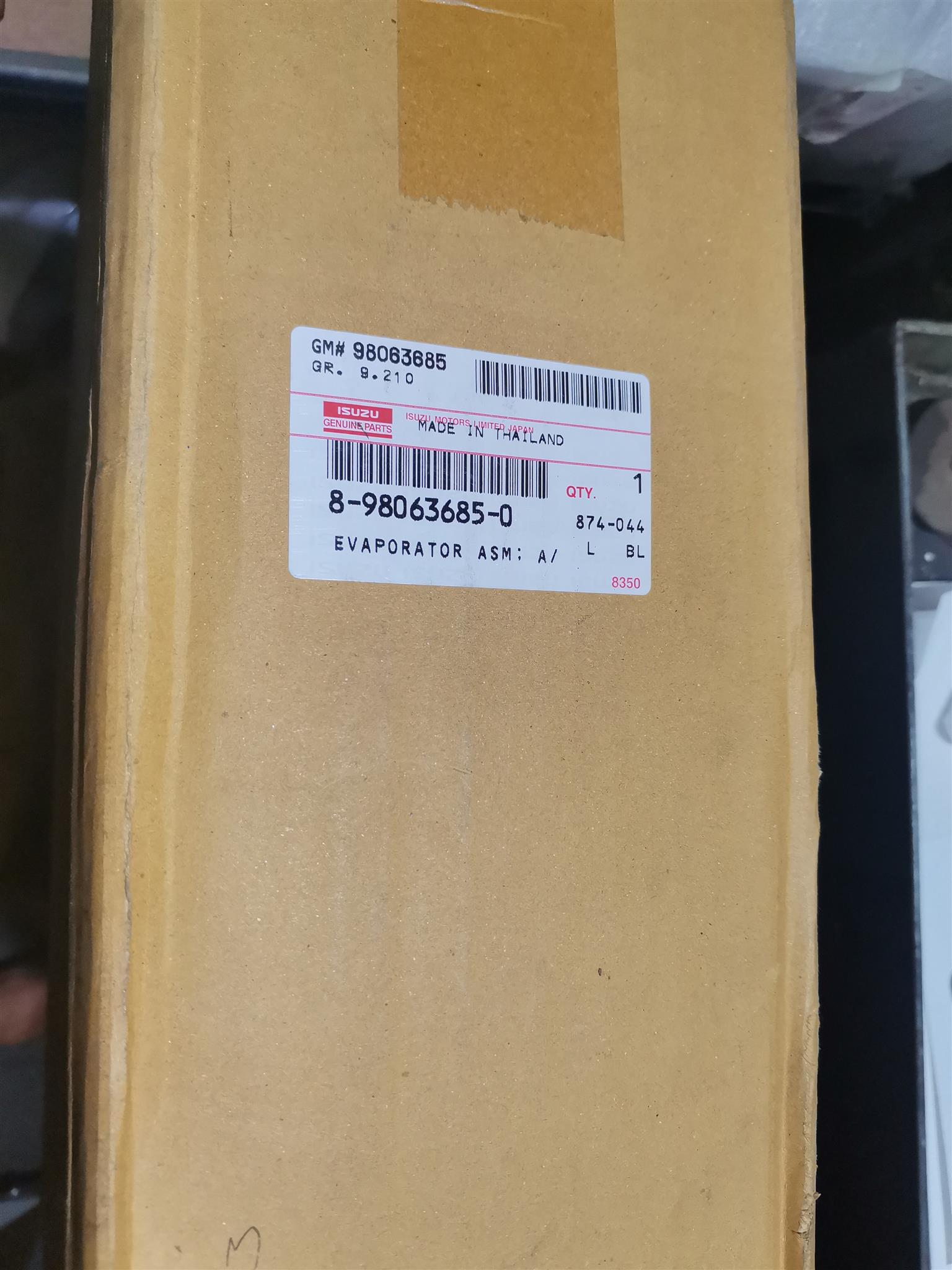 Isuzu Evaporator - Private Seller