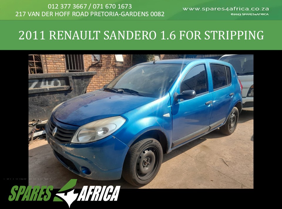 Renault Sandero for stripping - Private Seller Renault Sandero for stripping - Private Seller