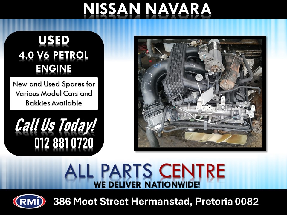 Nissan Navara Used 4.0 V6 Petrol Engine for Sale