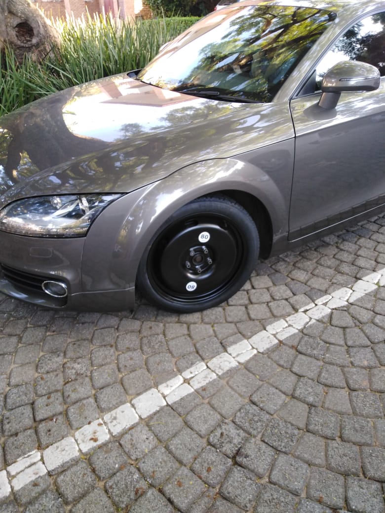 Audi Tt Space Saver 18 Inch Spare Wheel With Tyre And Boot