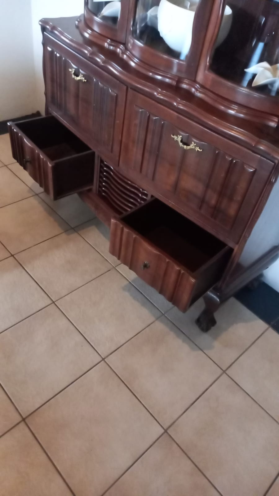 Antique display cabinet