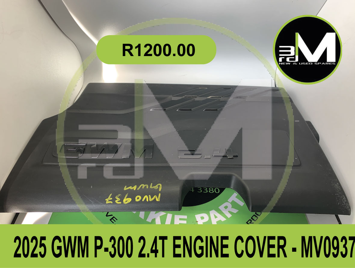 ENGINE COVER- GWM P300 2.4T - Private Seller ENGINE COVER- GWM P300 2.4T - Private Seller