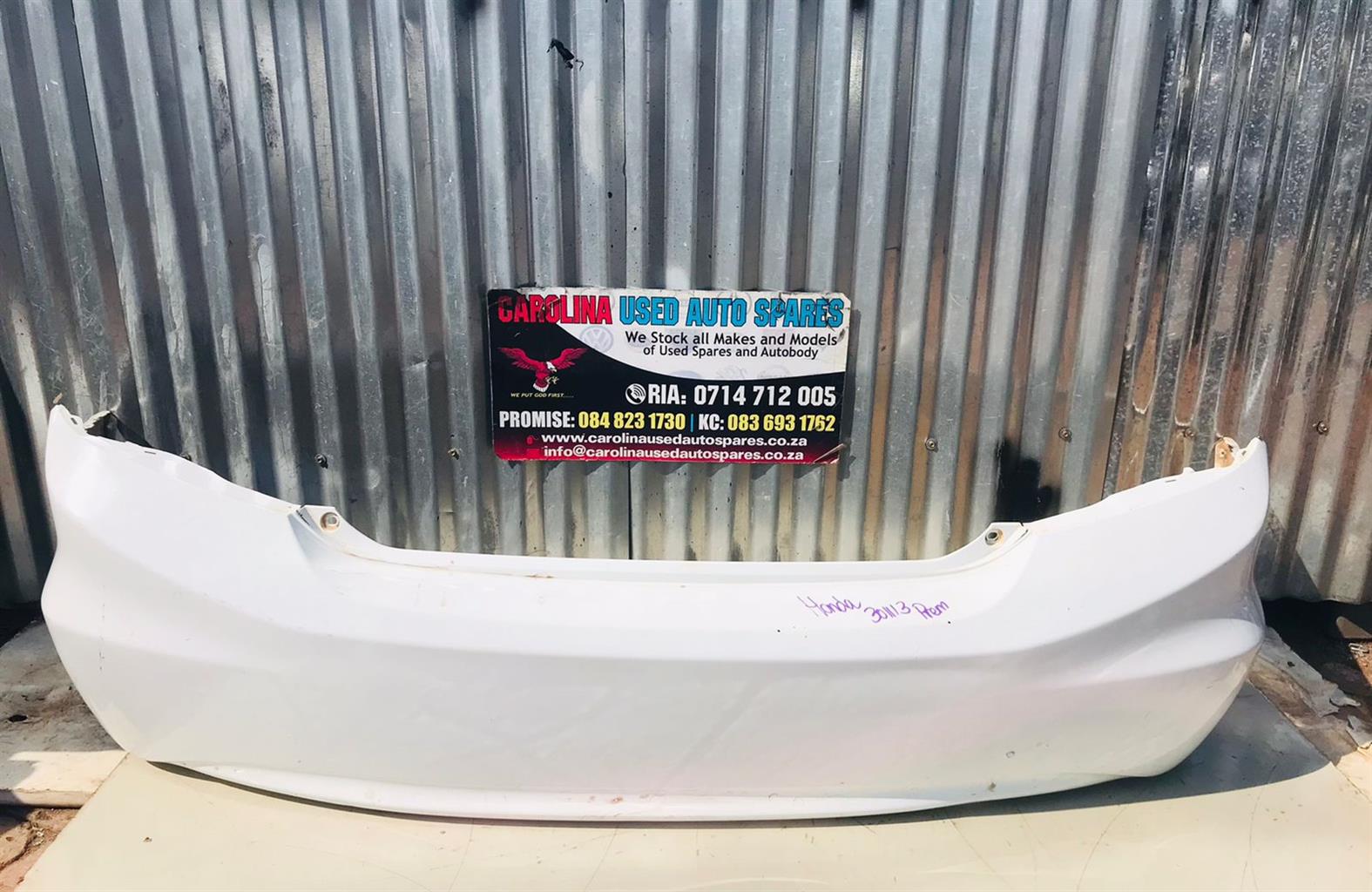 Honda Civic rear/back bumper - Private Seller Honda Civic rear/back bumper - Private Seller