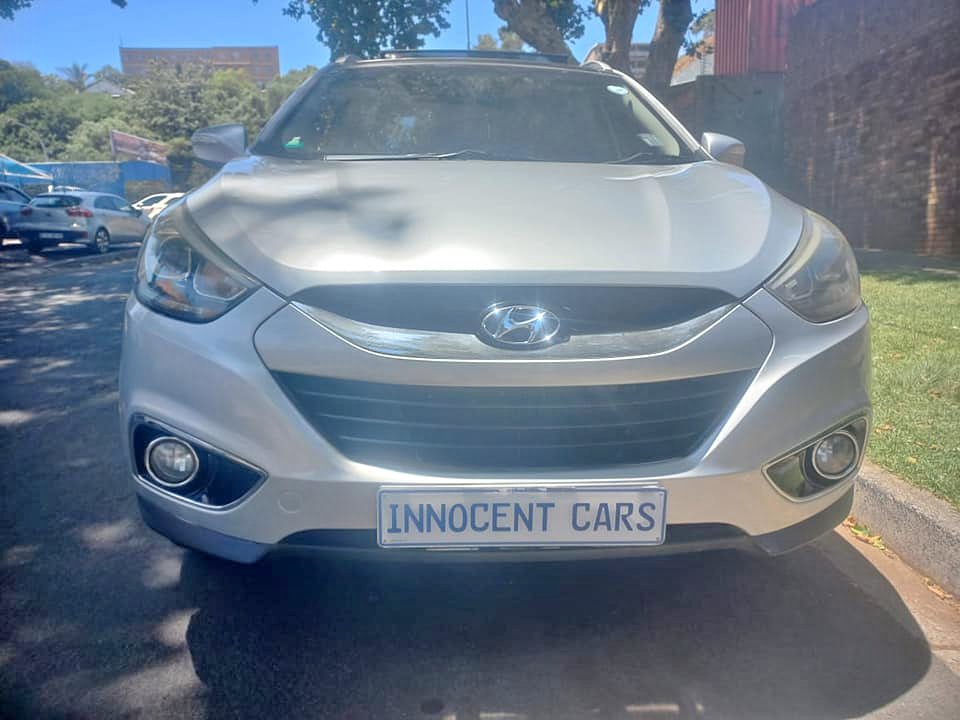 2015 HYUNDAI ix35 SUV 2.0 CRDI DIESEL, AUTOMATIC, SILVER COLOR, SUNROOF