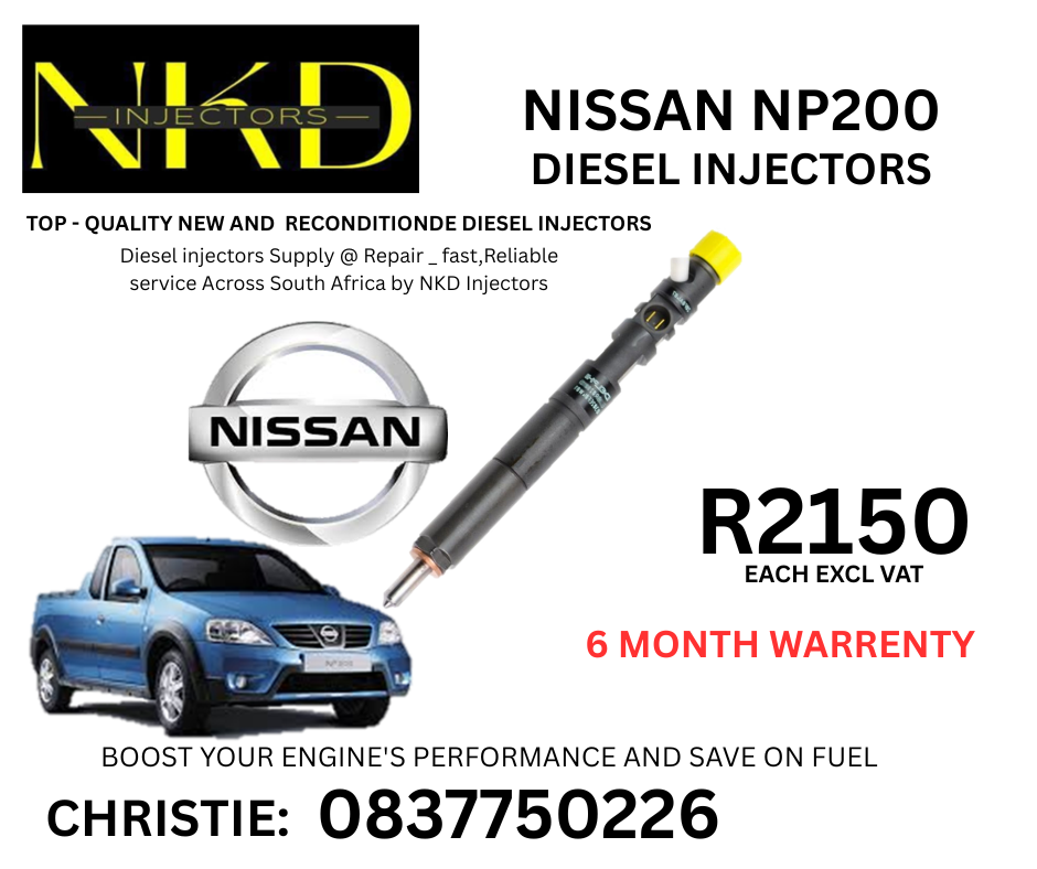 NISSAN NP200 DIESEL INJECTORS FOR SALE - Private Seller NISSAN NP200 DIESEL INJECTORS FOR SALE - Private Seller