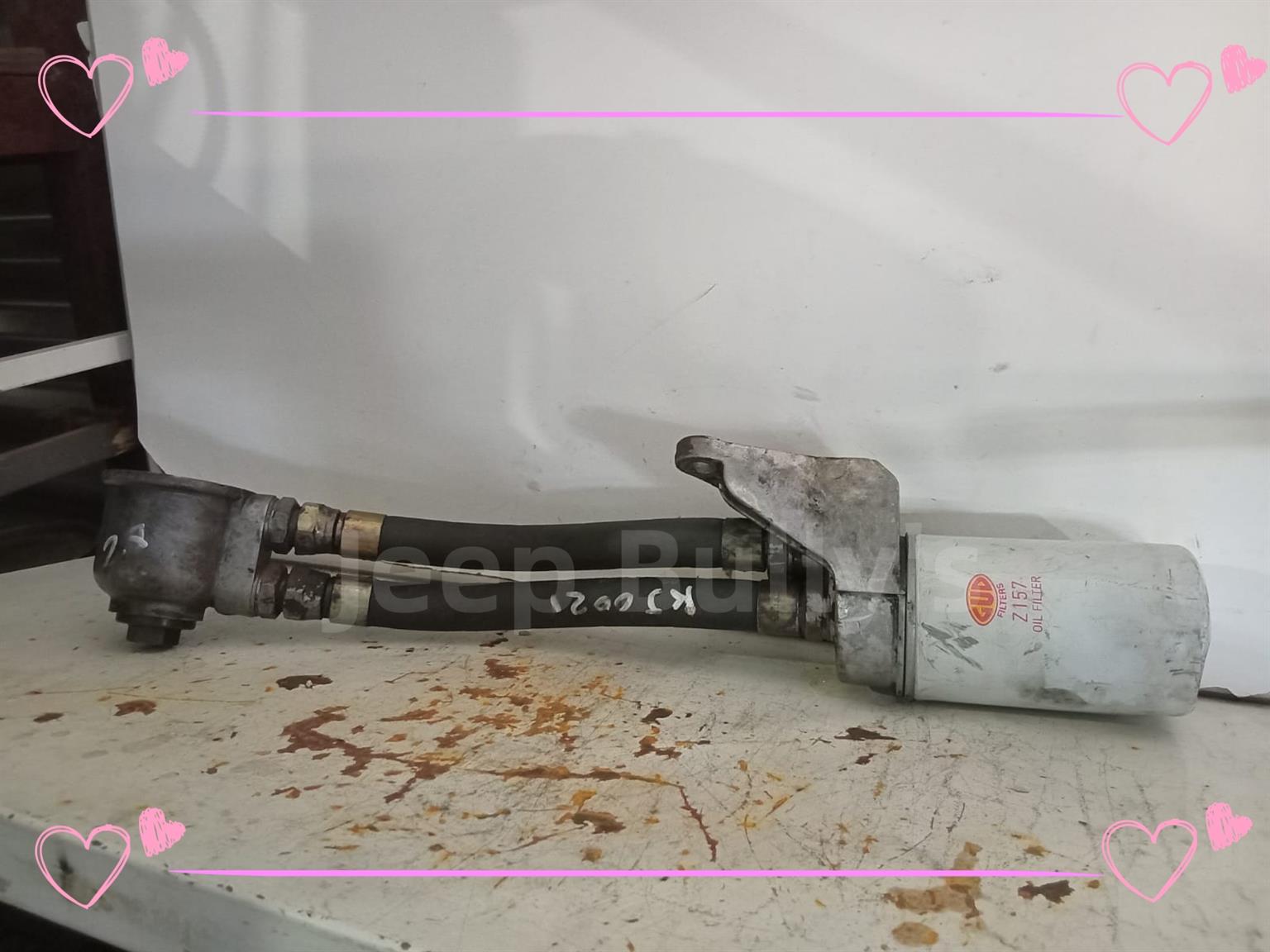 Oil Filter Assembly From Stripped Jeep Cherokee KJ - Private Seller Oil Filter Assembly From Stripped Jeep Cherokee KJ - Private Seller