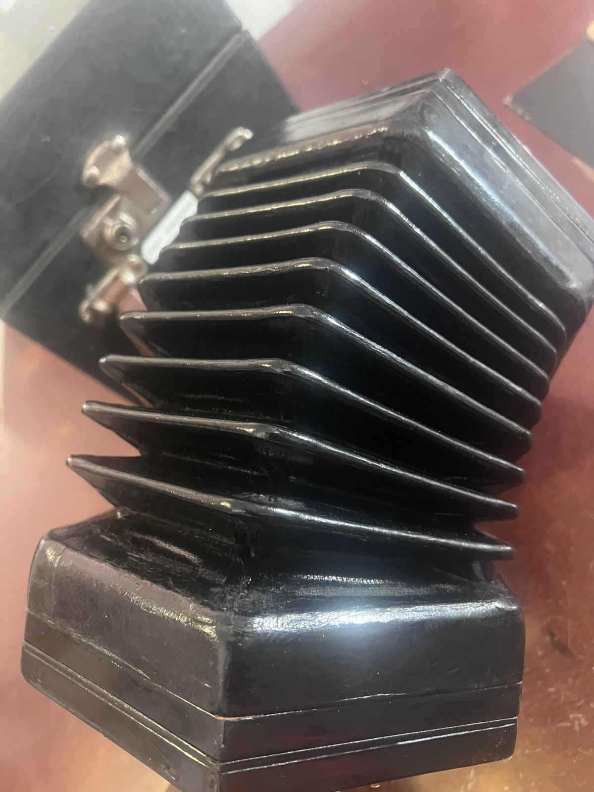 Wheatstone 41 Button Concertina With Original Case