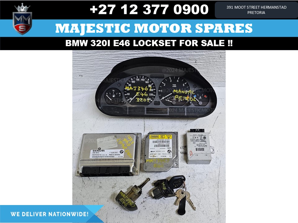 BMW 320i E46 Lockset complete for Sale - Private Seller BMW 320i E46 Lockset complete for Sale - Private Seller