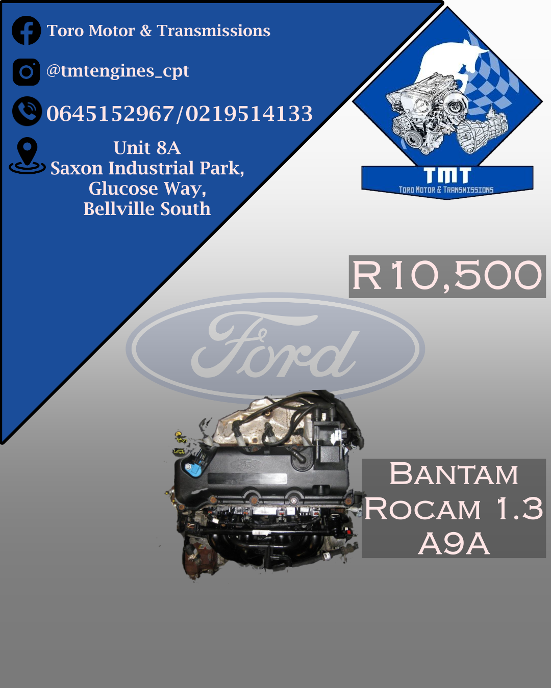 Ford Rocam Bantam Engine | Junk Mail Marketplace