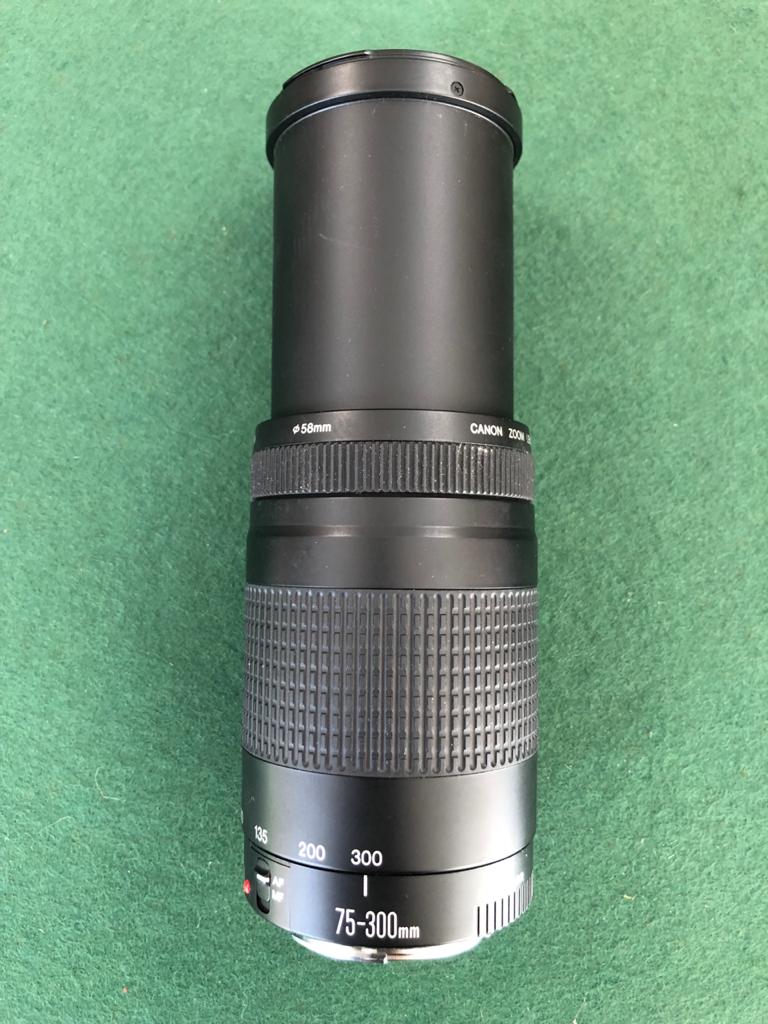 Canon Ef 75 300mm Zoom Lens Priced Due To Condition Please Read Below Junk Mail