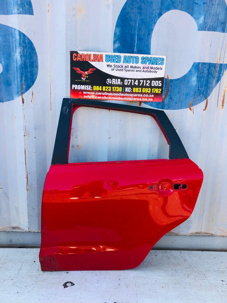 Toyota Starlet/Suzuki Baleno left rear/back door (2018-2022) - Private Seller Toyota Starlet/Suzuki Baleno left rear/back door (2018-2022) - Private Seller