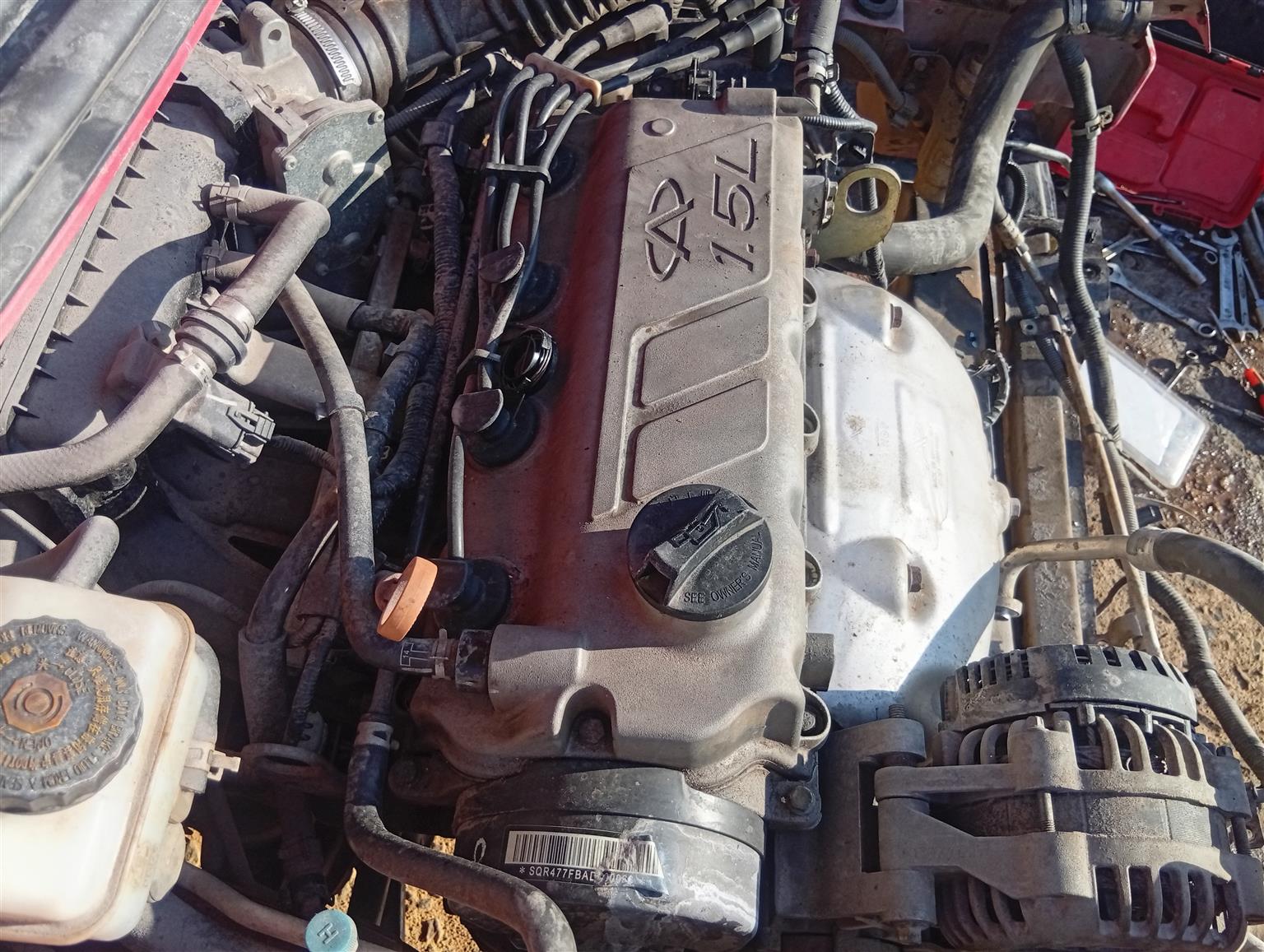 2015 Chery j2 1.5 complete engine for sale in great condition - Private Seller 2015 Chery j2 1.5 complete engine for sale in great condition - Private Seller