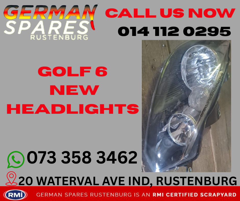 GOLF 6 NEW HEADLIGHTS - Private Seller GOLF 6 NEW HEADLIGHTS - Private Seller