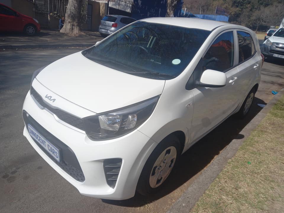 2022 KIA PICANTO HATCHBACK 1.0 ENGINE PETROL, AUTOMATIC, WHITE COLOR, MILEAGE 33000KMS