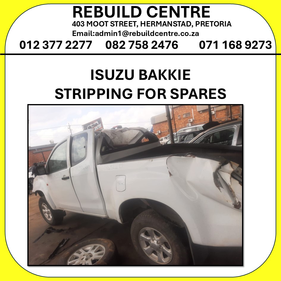 Isuzu Bakkie stripping for spares - Private Seller