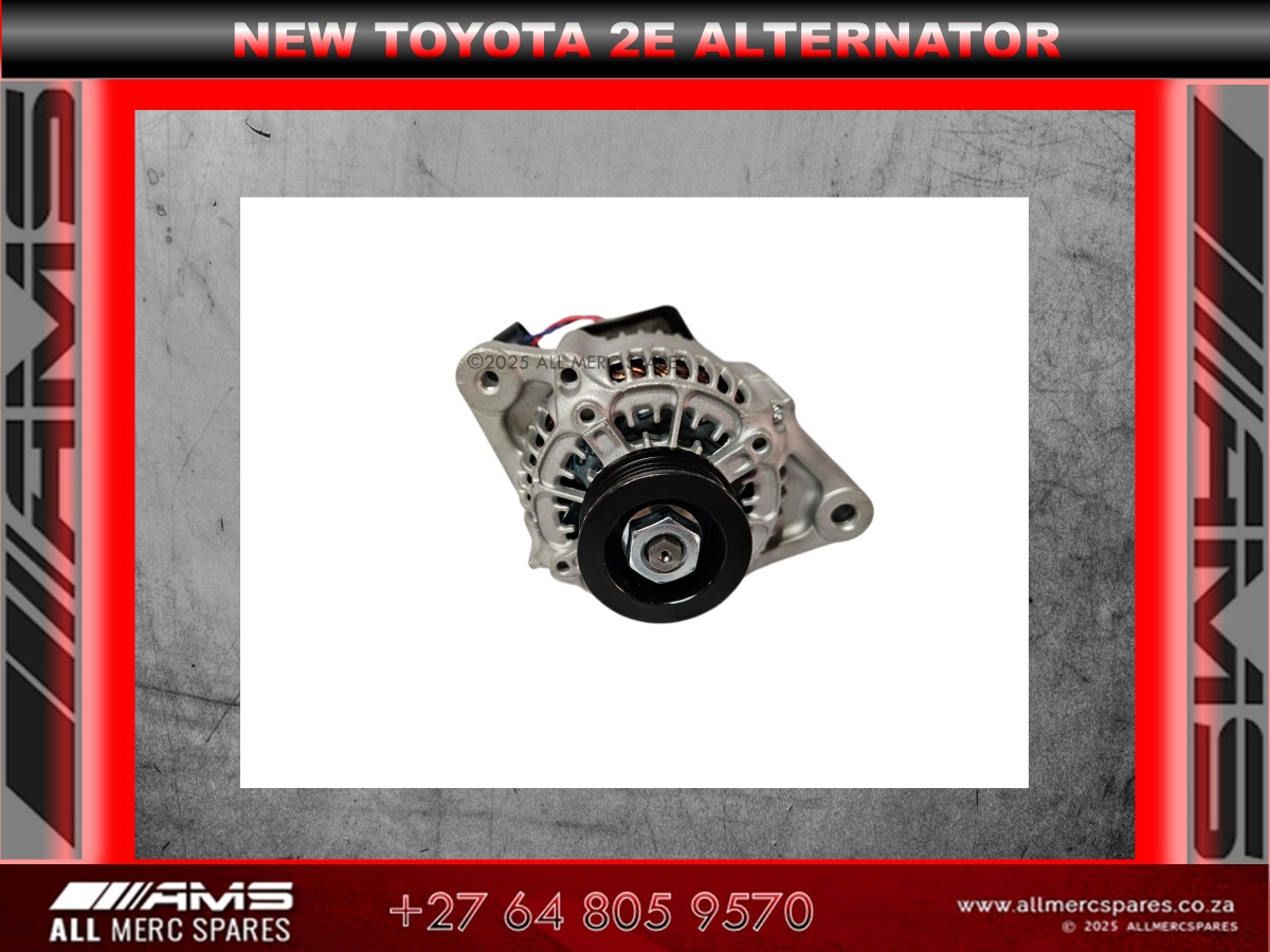 NEW TOYOTA 2E ALTERNATOR – STRONG, RELIABLE, READY TO INSTALL