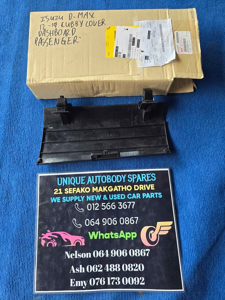 Isuzu D-Max Passenger Dashboard Cover