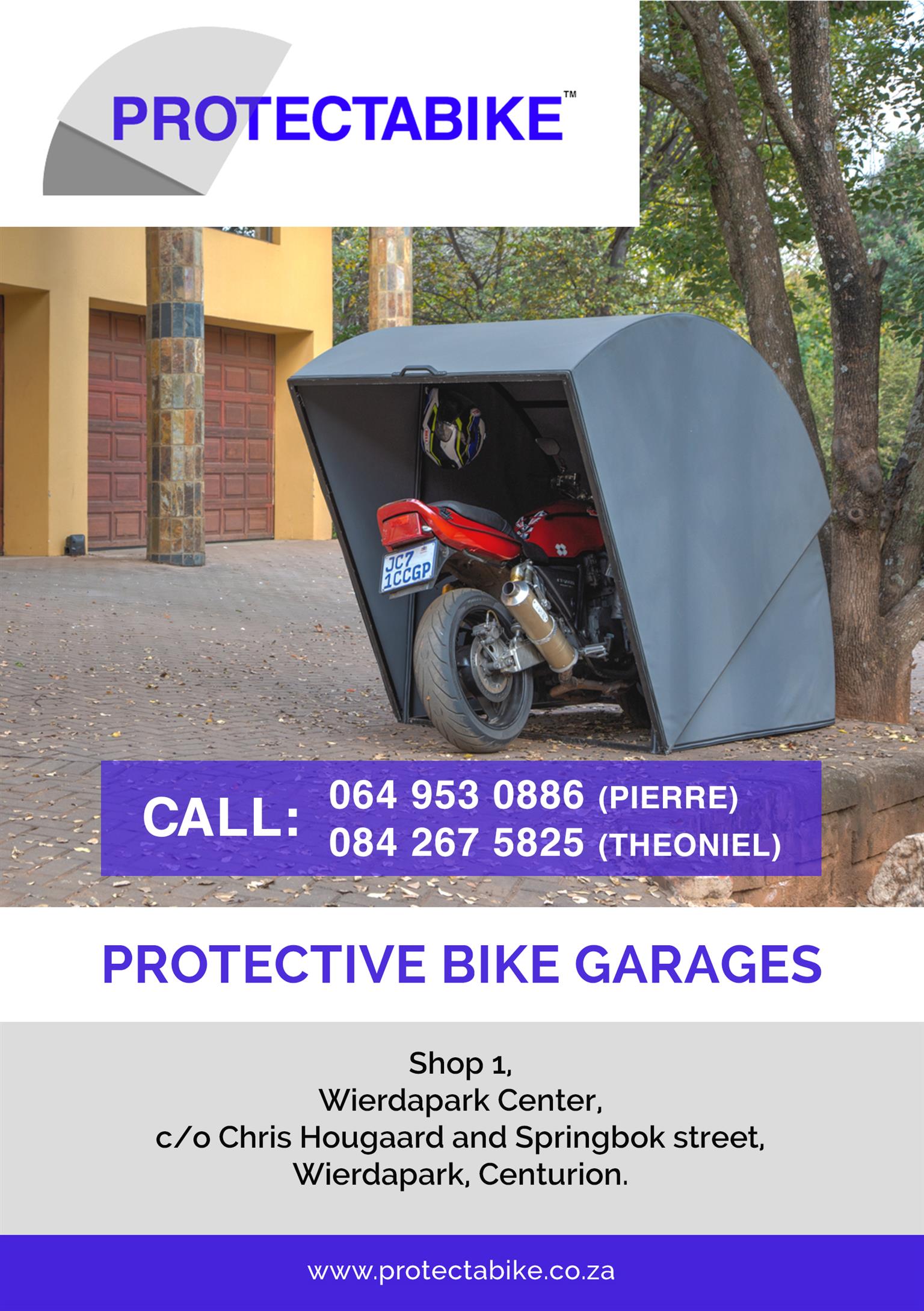 Protectabike Protective bike pods. 