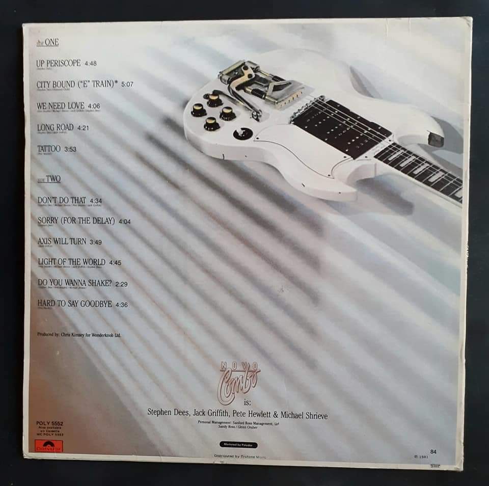 Novo Combo - Novo Combo LP Record