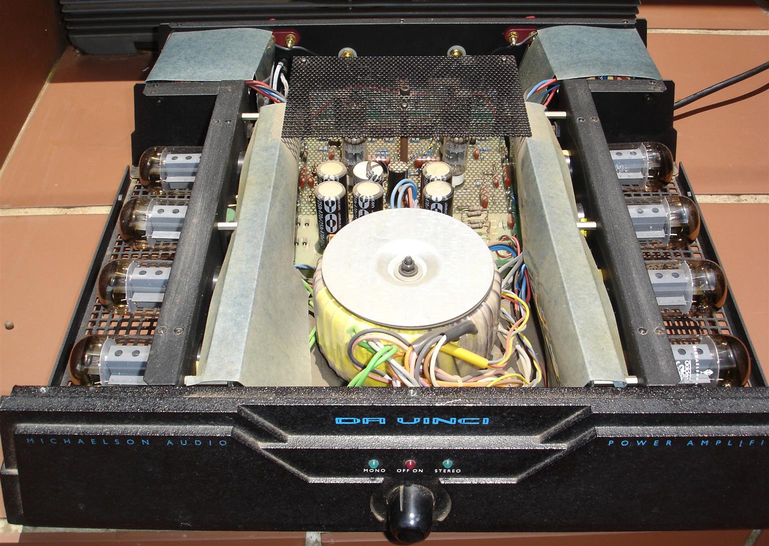 MICHAELSON AUDIO DA VINCI TUBE STEREO POWER AMPLIFIER