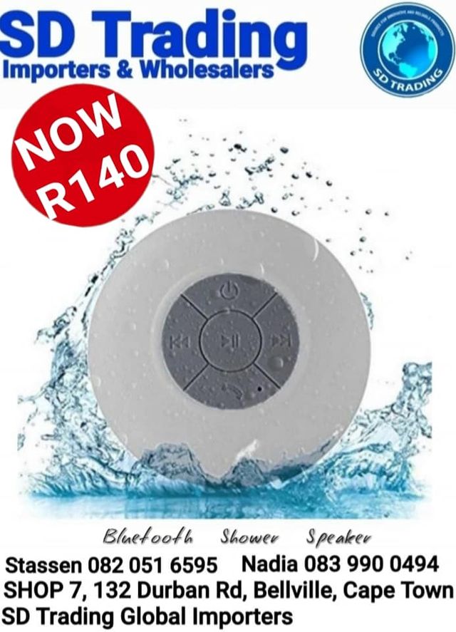Bluetooth shower speaker