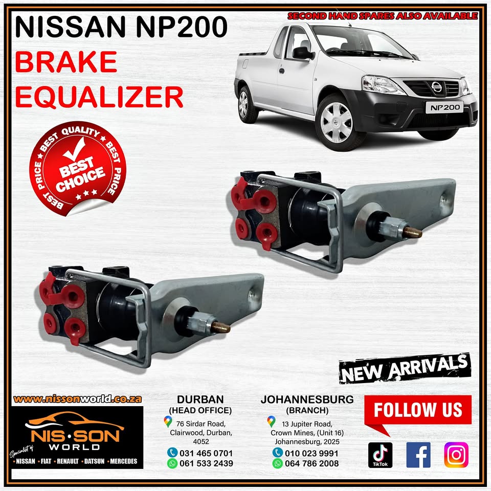 NISSAN NP200 BRAKE EQUALIZER - Private Seller