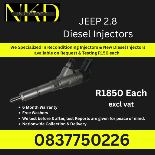 JEEP 2.8 Diesel Injectors for sale - Private Seller JEEP 2.8 Diesel Injectors for sale - Private Seller