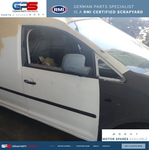 VW CADDY PANEL VAN 2005 USED LEFT AND RIGHT FRONT DOOR SHELLS FOR SALE - Private Seller VW CADDY PANEL VAN 2005 USED LEFT AND RIGHT FRONT DOOR SHELLS FOR SALE - Private Seller