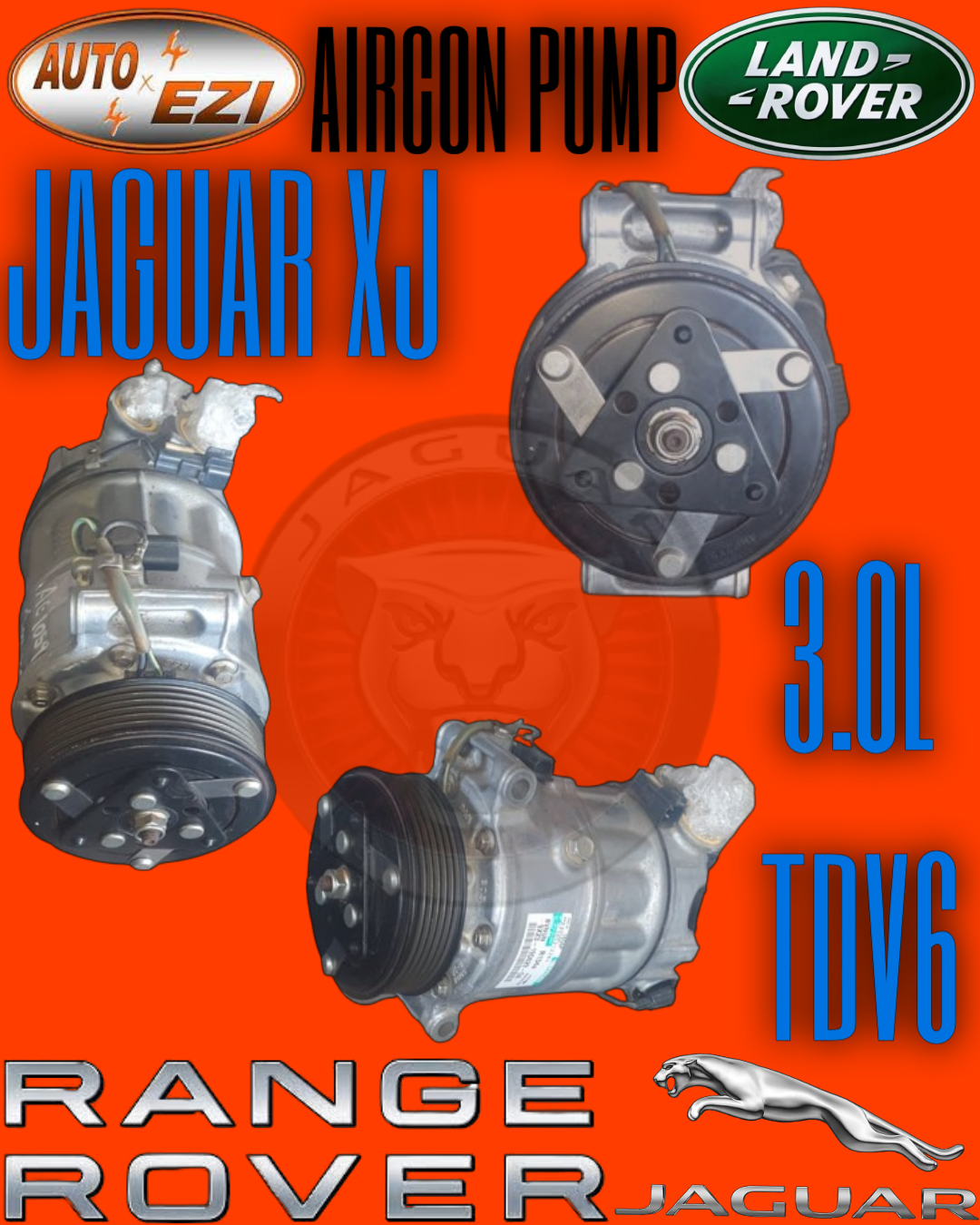 JAGUAR XJ 3.0L TDV6 AIRCON PUMP - Private Seller