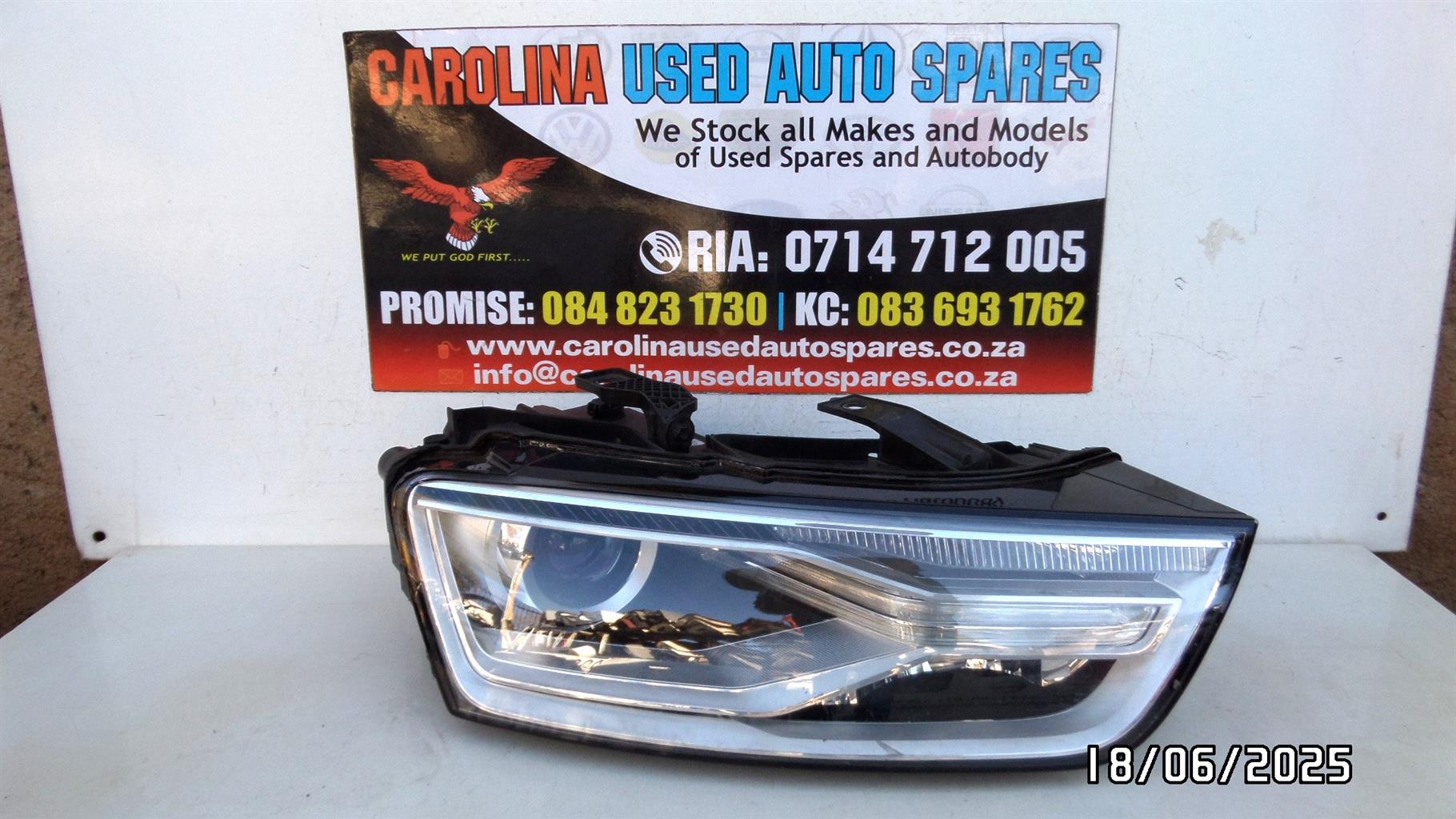 Audi Q3 right side xenon headlight (2016) - Private Seller Audi Q3 right side xenon headlight (2016) - Private Seller