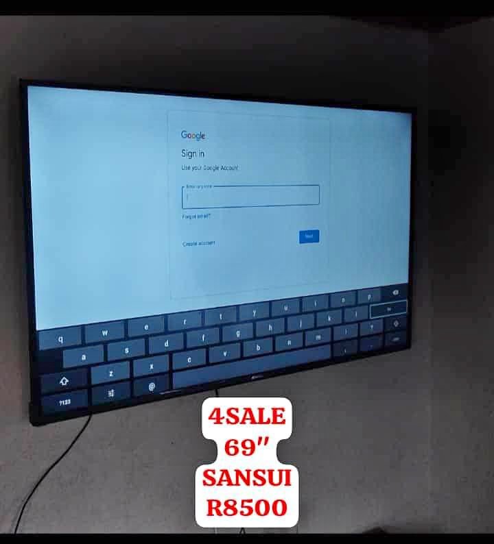 Sansui Tv 69" for sale second hand