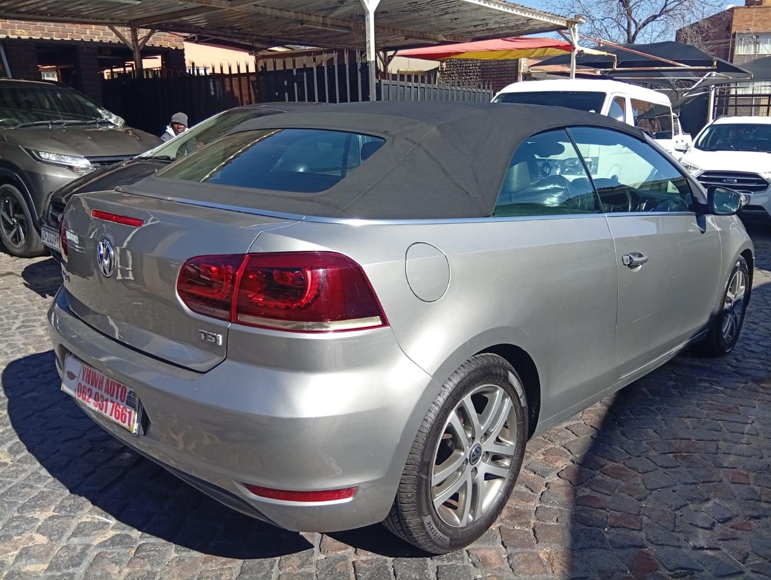 2013 Volkswagen Golf DSG Cabriolet 1.4TSI Comfortline Automatic Leathe
