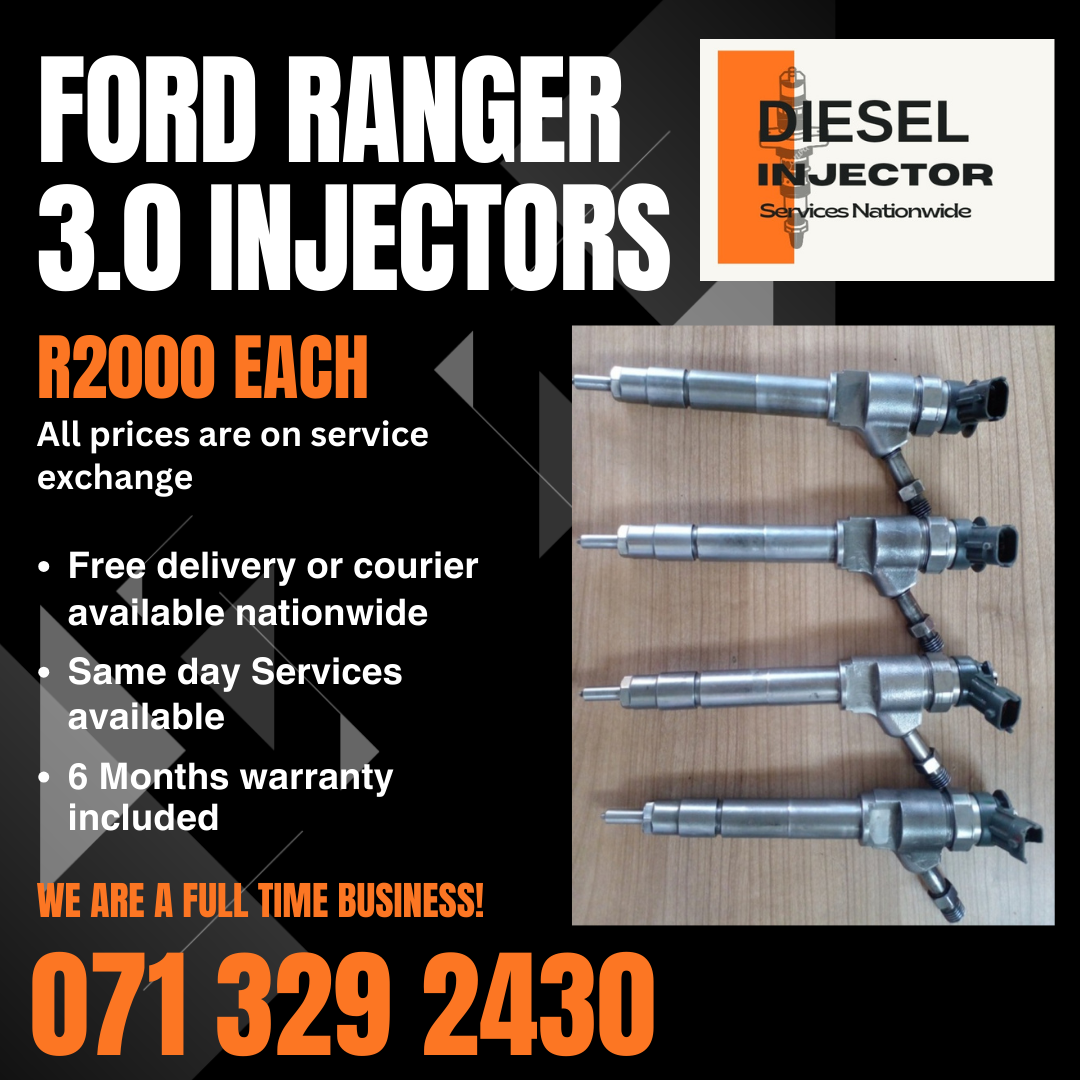 FORD RANGER 3.0 INJECTORS FOR SALE WITH WARRANTY - Private Seller FORD RANGER 3.0 INJECTORS FOR SALE WITH WARRANTY - Private Seller