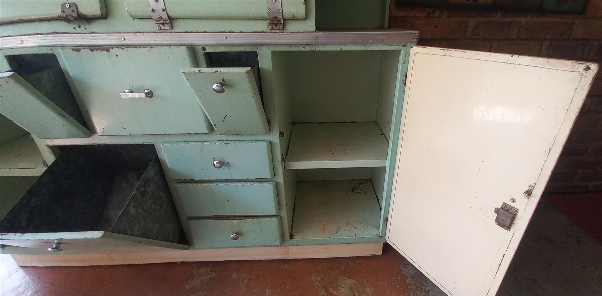 Antique/Vintage steel kitchen cabinet