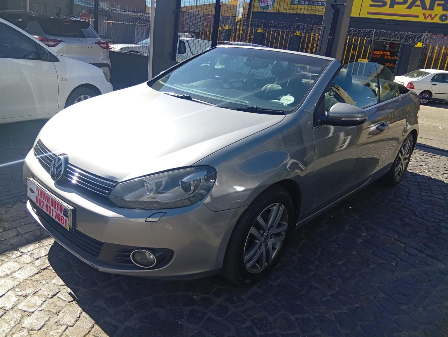 2013 Volkswagen Golf DSG Cabriolet 1.4TSI Comfortline Automatic  Leathe