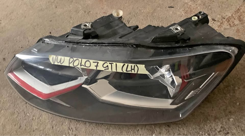VW Polo 7 GTi headlight LHS VW Polo 7 GTi headlight LHS