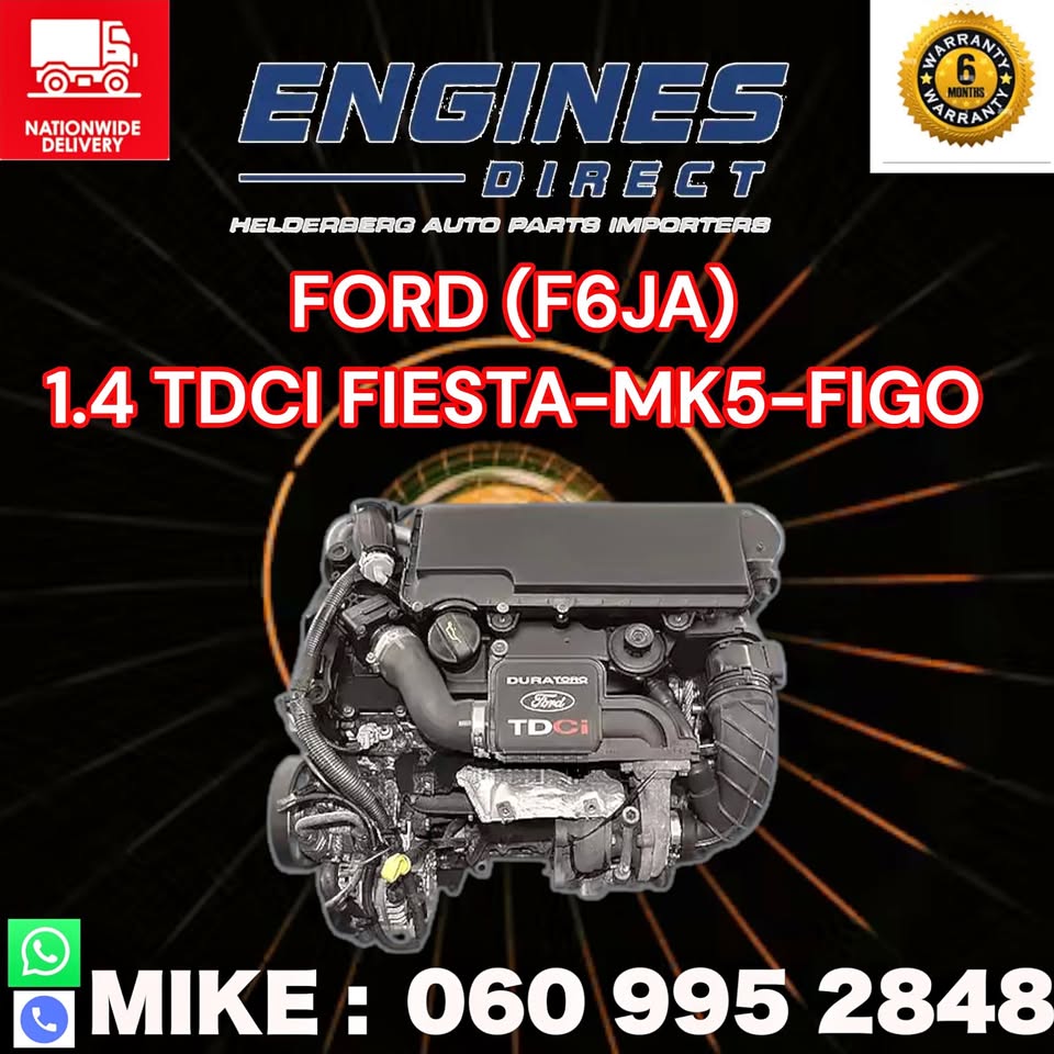 Import Ford 1.4 TDCI F6JA Engine. - Private Seller
