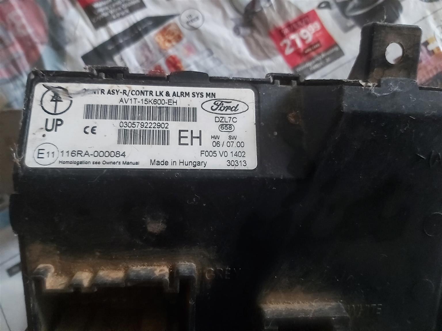Control modul Ford Fiesta - Private Seller Control modul Ford Fiesta - Private Seller