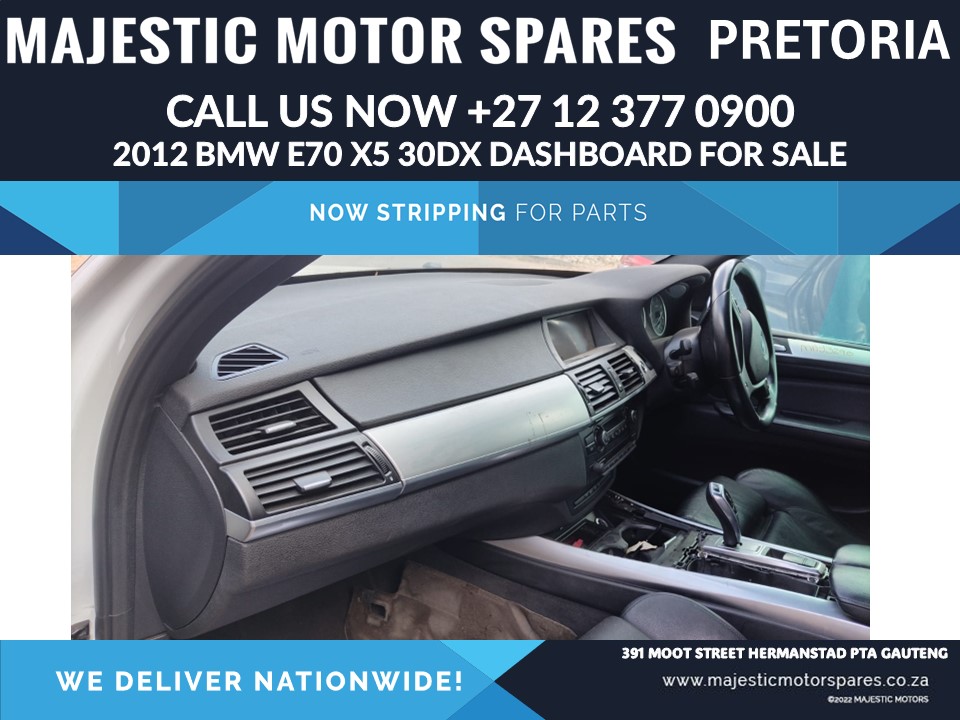 BMW X5 E70 30dx dashboard for sale used - Private Seller BMW X5 E70 30dx dashboard for sale used - Private Seller