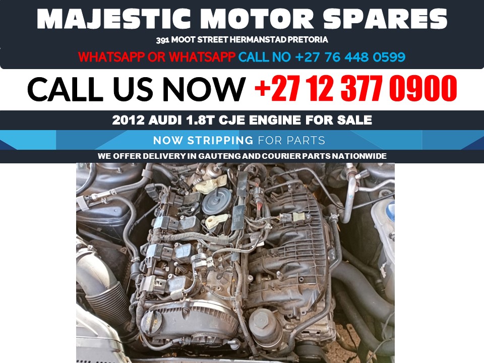 Audi A4 B8 1.8T CJE engine for sale - Private Seller