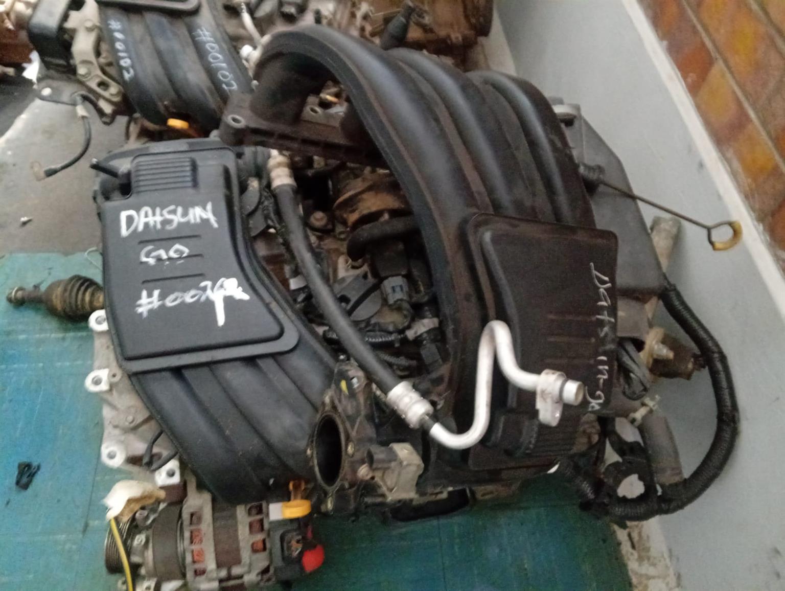 Datsun Go engine 4 grabs - Private Seller Datsun Go engine 4 grabs - Private Seller