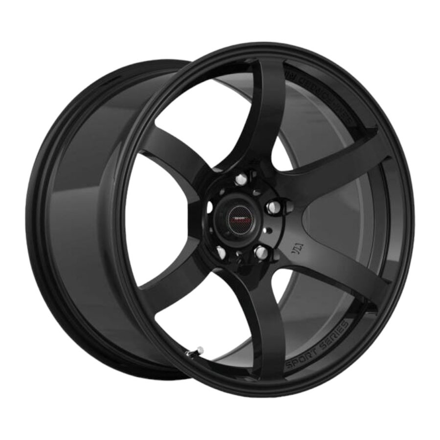 18″ A-Line Legacy 5/120 Velvet Black Alloy Wheels