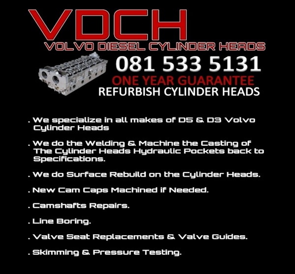 Volvo Diesel Cylinder heads Junk Mail